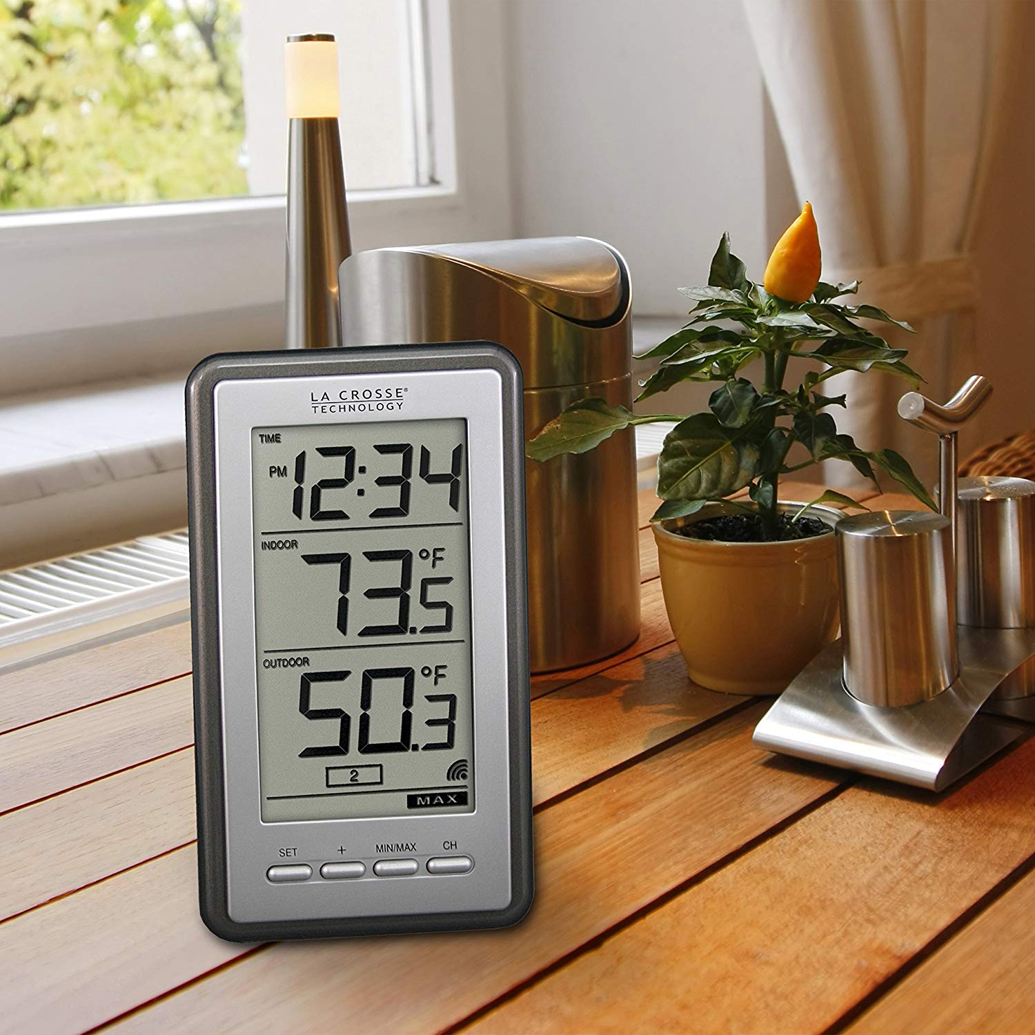 La Crosse Technology WS-9160U-IT INT Digital Thermometer