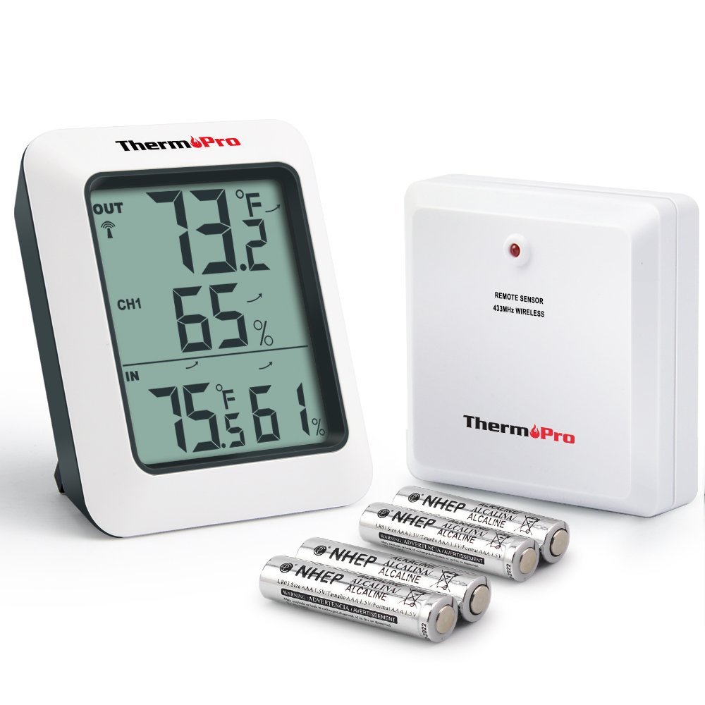 ThermoPro TP60S Wireless Digital Hygrometer